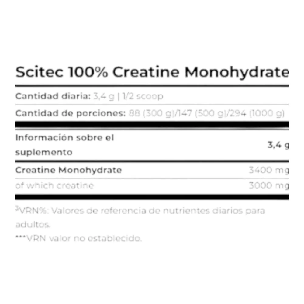 100% Creatine Monohydrate 300 Gr - Image 2