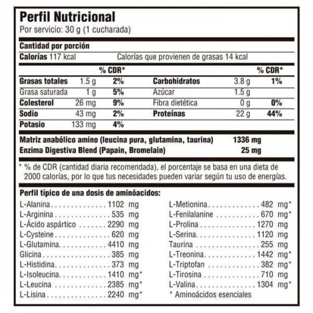 100% Professional Whey 2 Kg Fresa - Plátano - Image 2