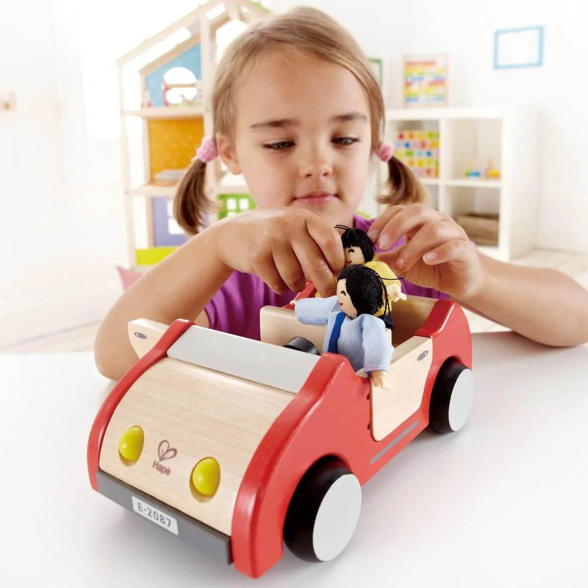 Accesorios Casa Muñecas Family Car Hape - Image 4