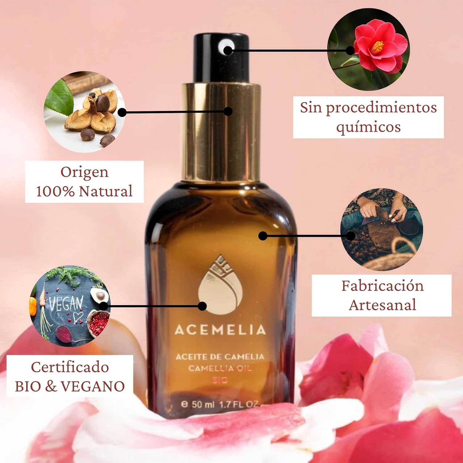 Aceite De Camelia Bio 30 Ml - Tsubaki Blade - El Mejor Aceite Cosmético - Image 2