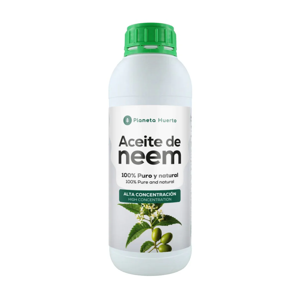 Aceite de Neem 100% Puro y Natural Planeta Huerto 1L