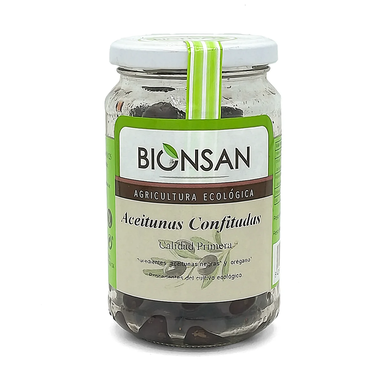 Aceitunas Negras Confitadas Eco Bionsan 200gr