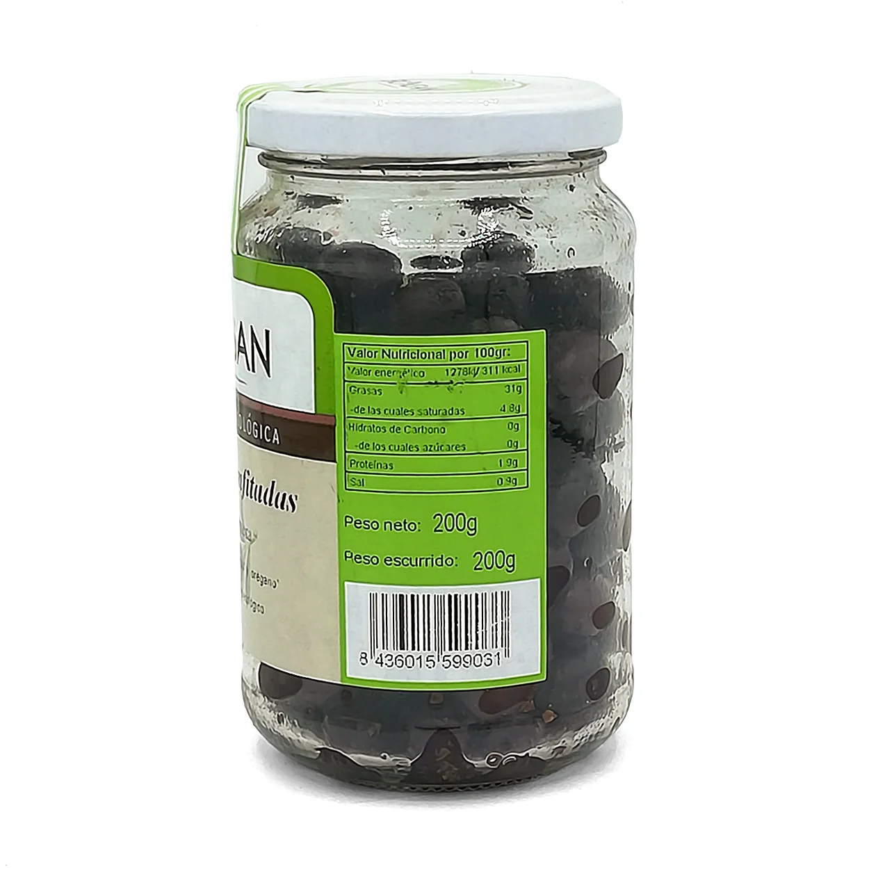 Aceitunas Negras Confitadas Eco Bionsan 200gr - Image 2
