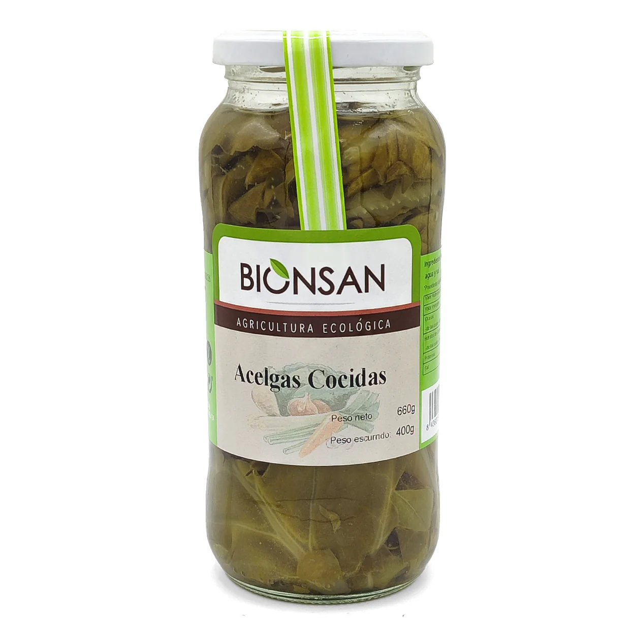 Acelgas Cocidas Eco Bionsan 530gr