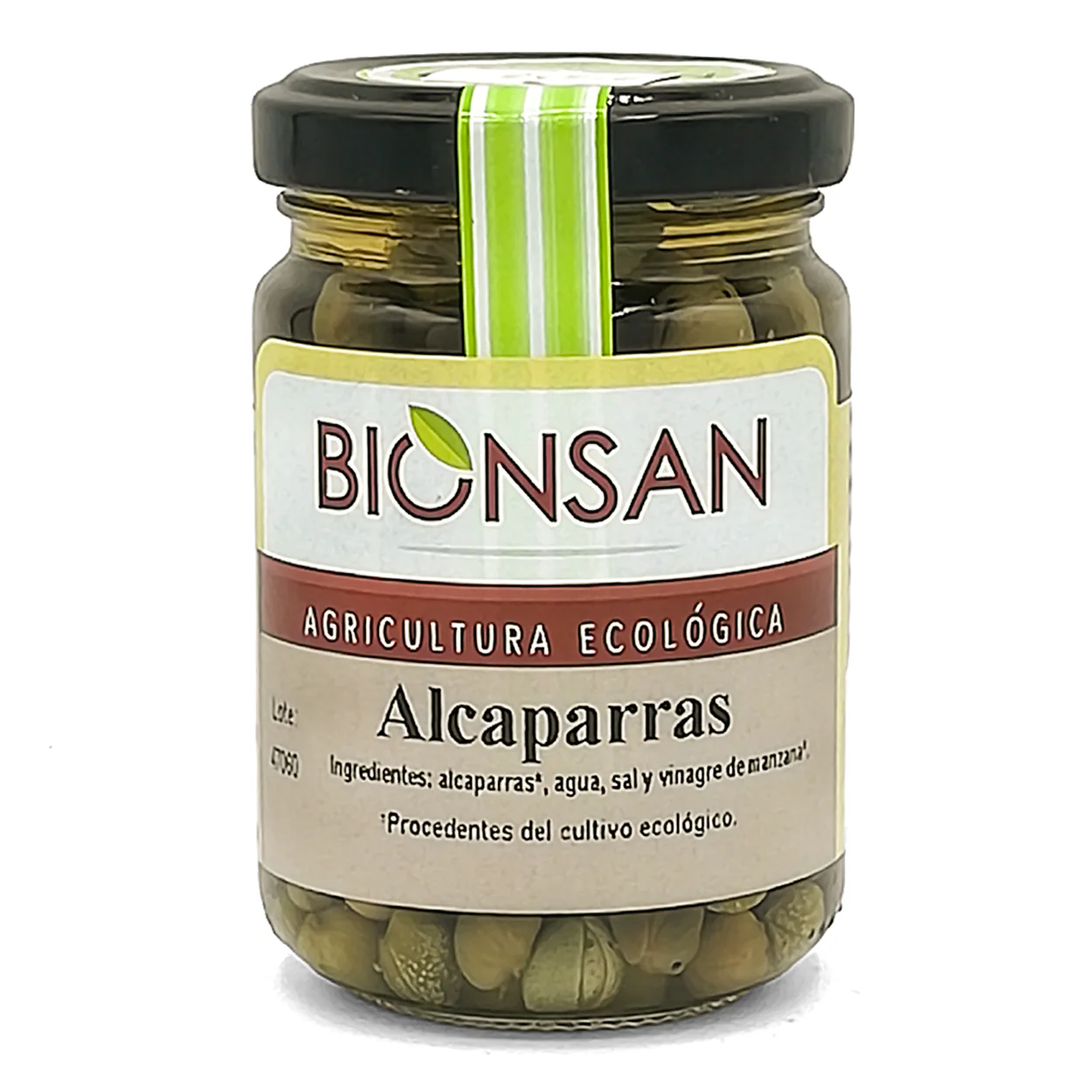 Alcaparras En Vinagre De Manzana Eco Bionsan 80g