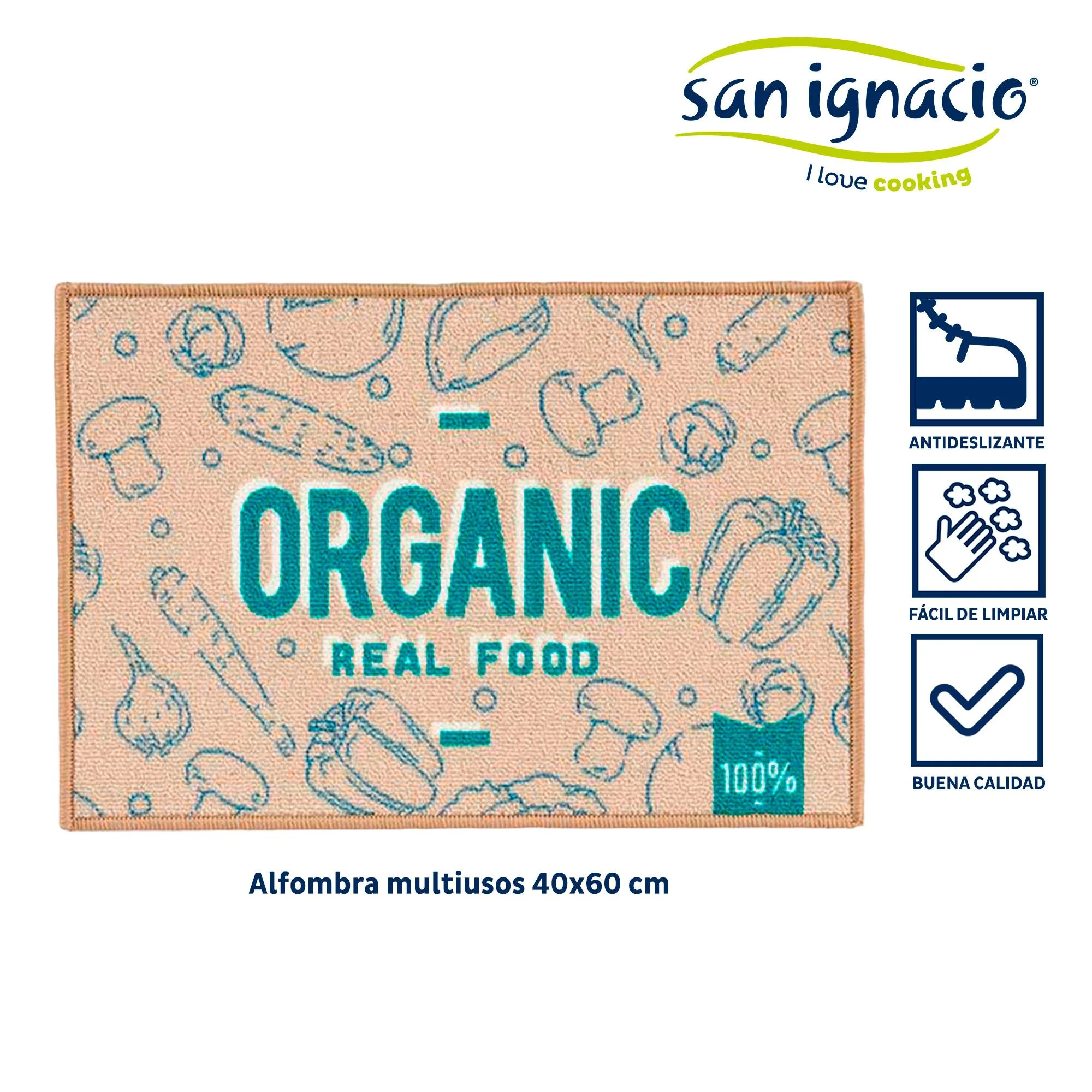 Alfombra Organic Kinvara 40x60cm – Elegancia Natural Para Tu Hogar - Image 2