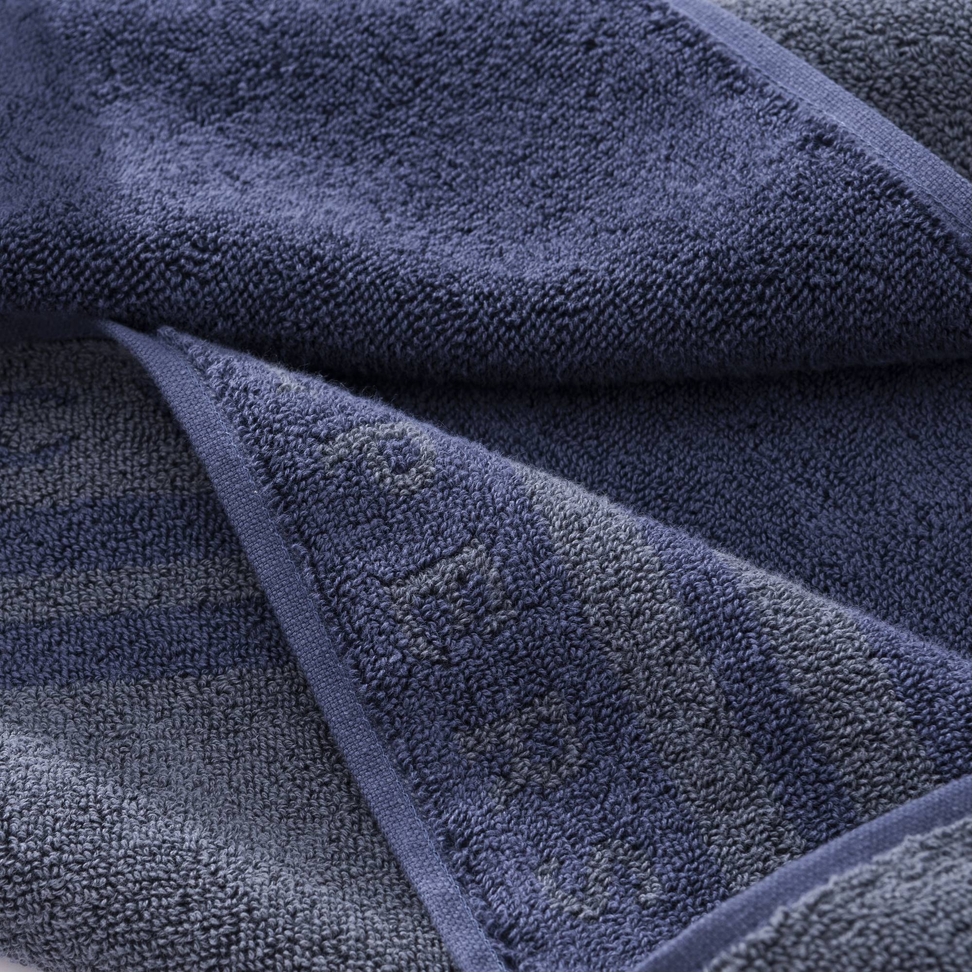 Alfombrilla De Baño 50x80cm En Algodón Azul Navy Con Rayas Scalpers Home - Image 5