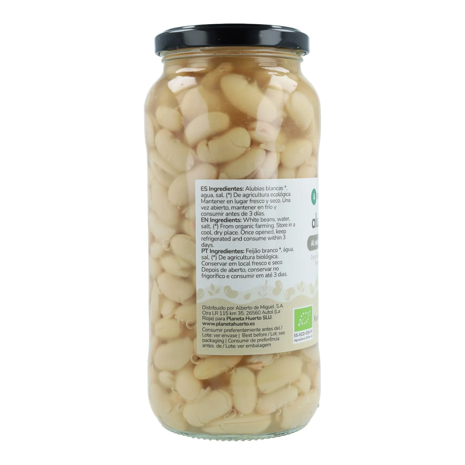 Alubia Cocida ECO Planeta Huerto 580 ml - Image 3