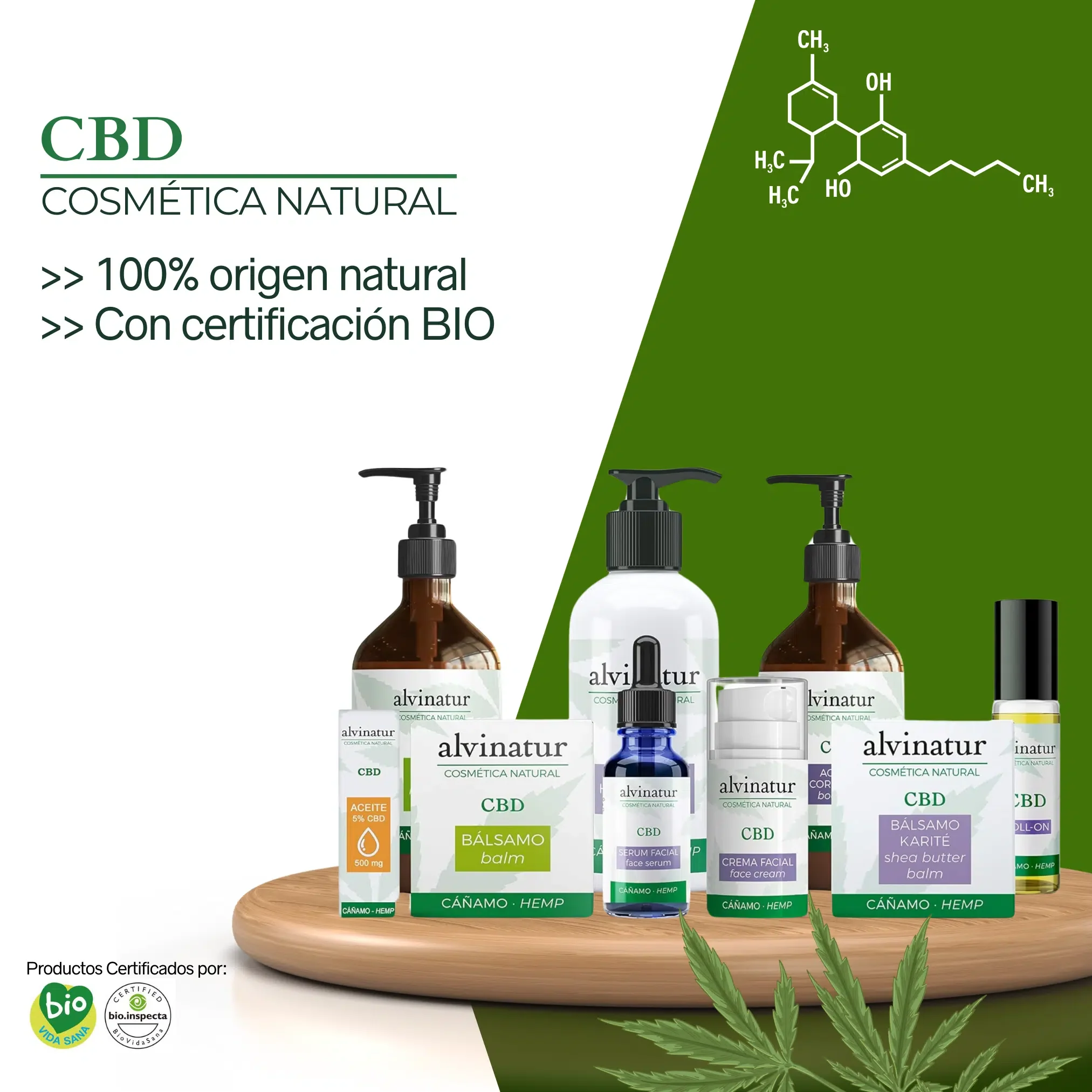 Alvinatur - Aceite Masaje CBD 250ml, Corporal, Masajes Relajantes Y Musculares, Con Aceites Esenciales - Image 5