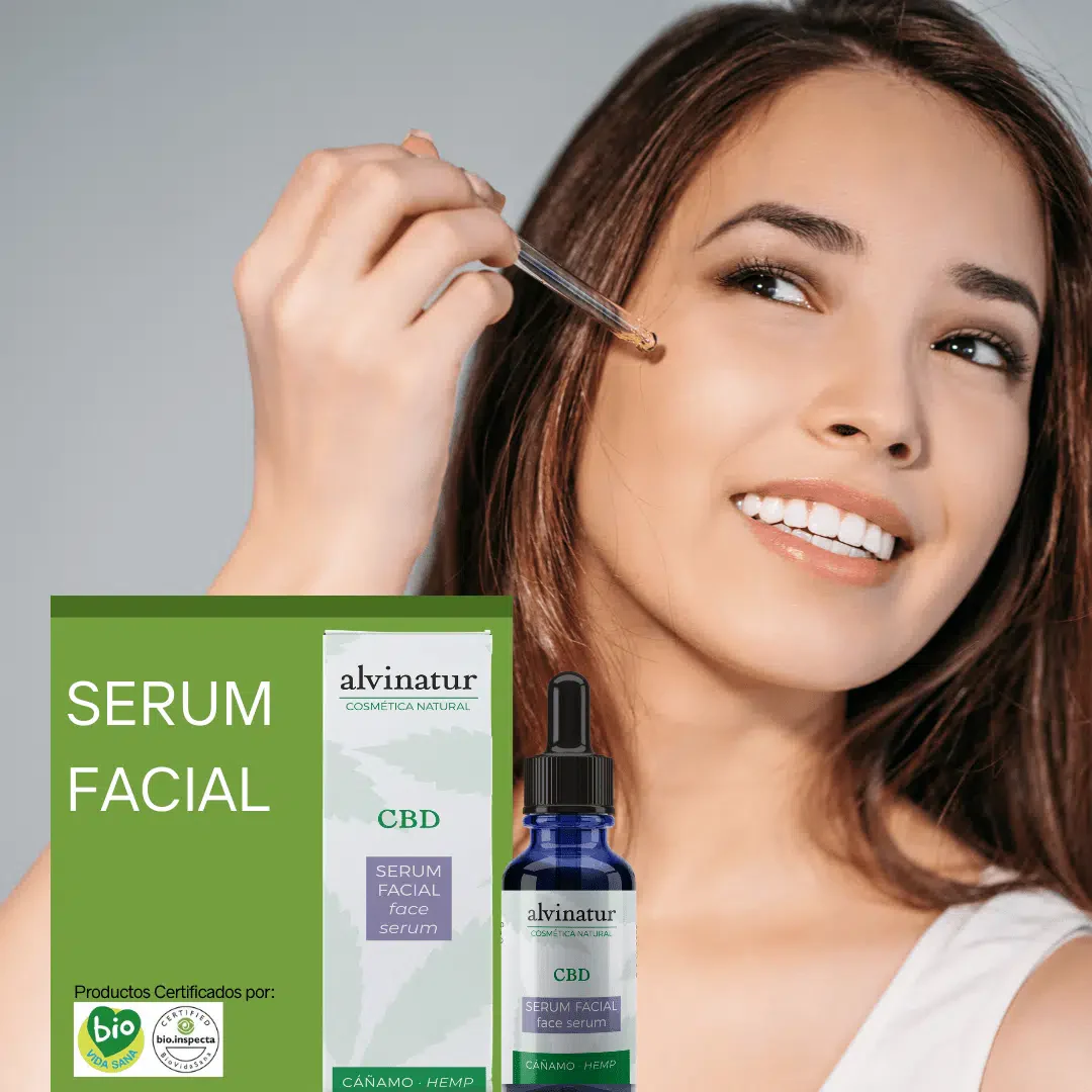 Alvinatur – Sérum Facial CBD 30 Ml – Cuidado Intensivo Del Rostro – Textura Ligera Con Gotero En Envase De Cristal - Image 2