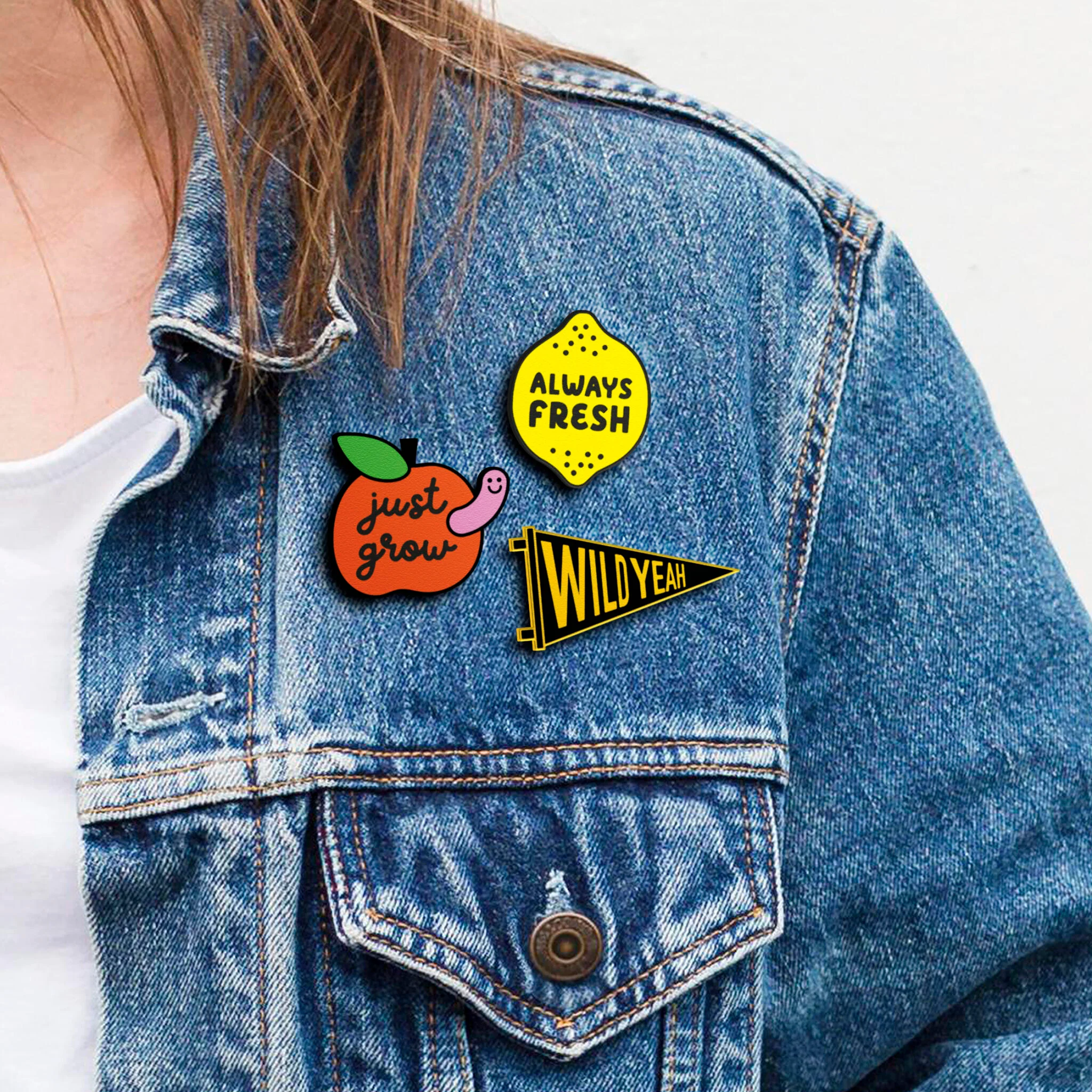 Always Fresh Pin | Accesorio Moderno Y Original Para Chaquetas, Mochilas Y Bolsos - Image 3