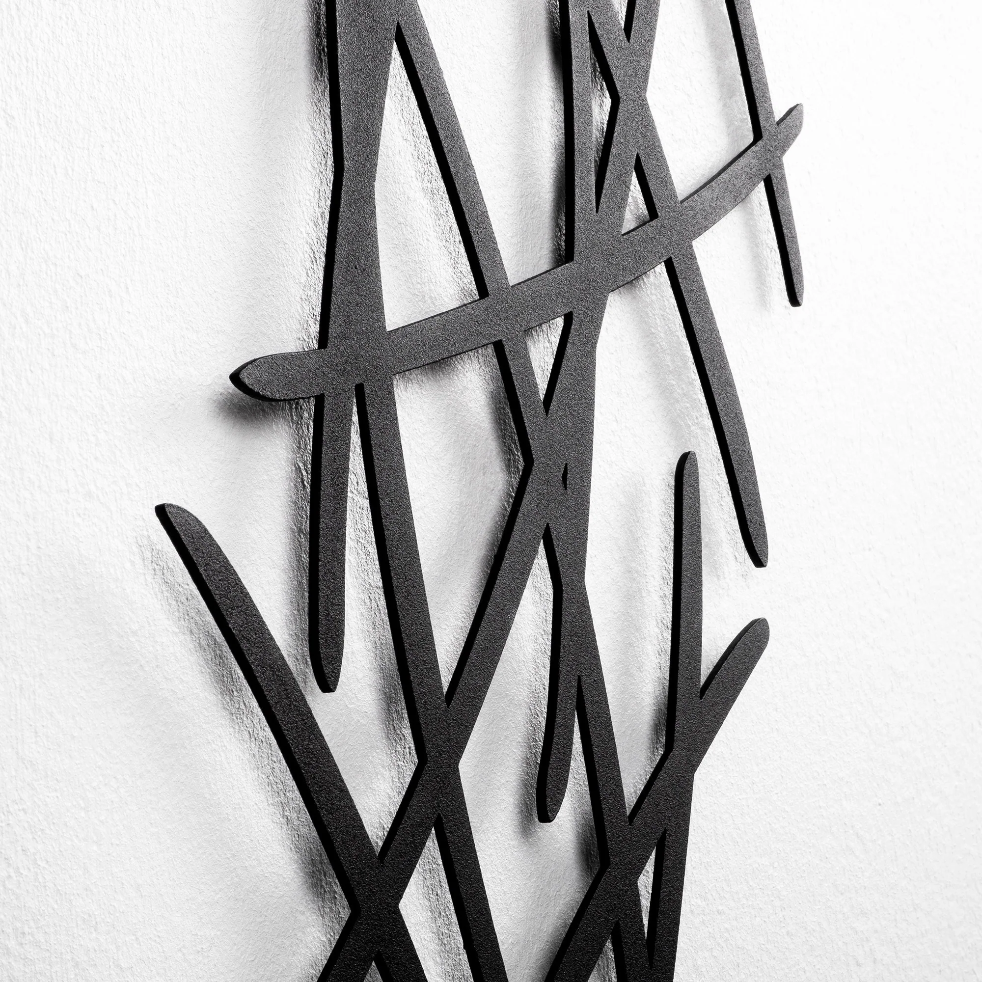 Aplique De Pared, Hierro , Negro, 15x28x72, Casquillo E 27 Max 40 W - Image 4
