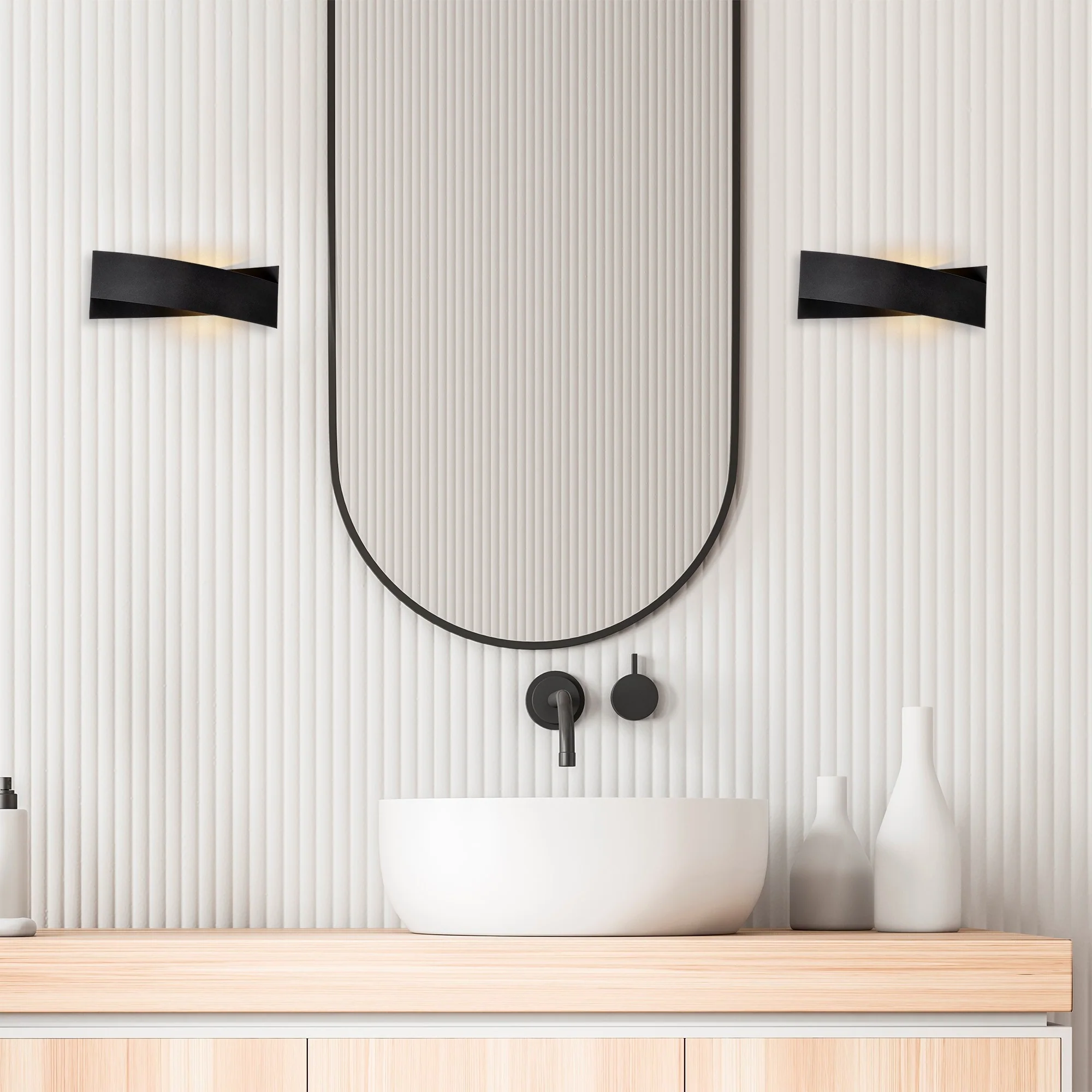 Aplique De Pared, Metal , Negro, 31x10x11, Casquillo 1 X G9 - Image 5