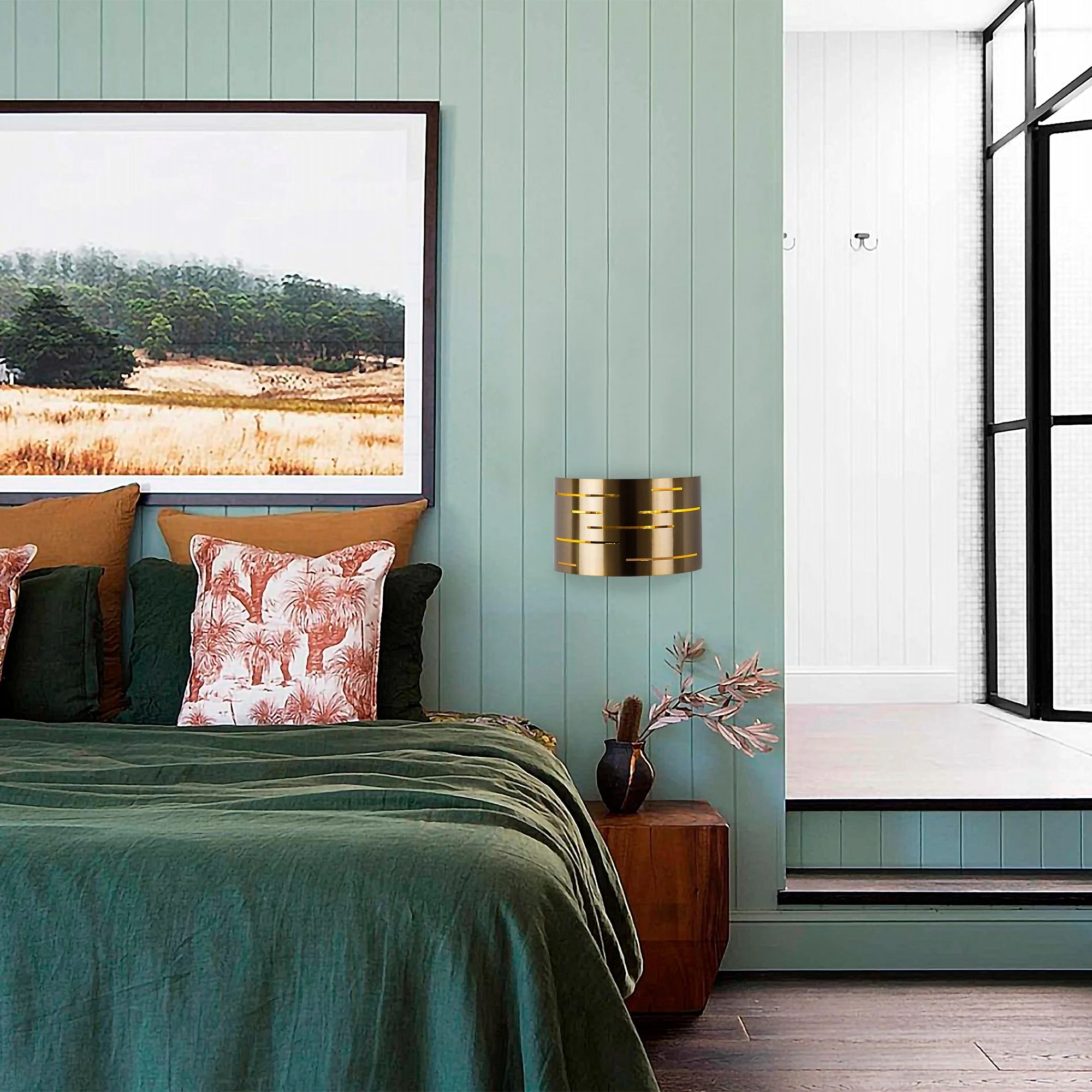 Aplique De Pared, Metal , Vintage, 30x10x22, Casquillo E 27 Max 40 W - Image 3