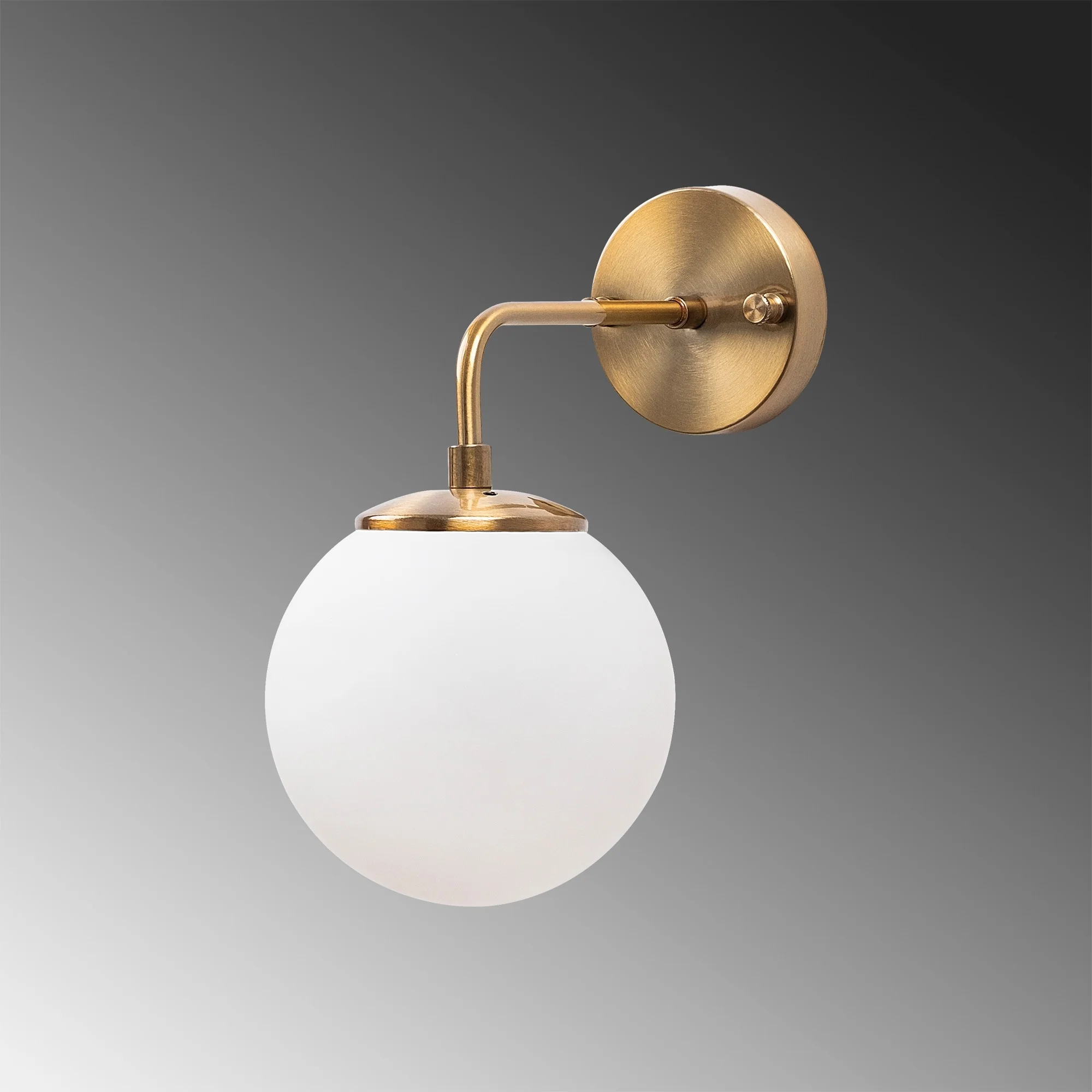 Aplique De Pared Pantalla Blanca, Metal , Vintage, 15x27x25, Casquillo E14 Max 40 W - Image 3
