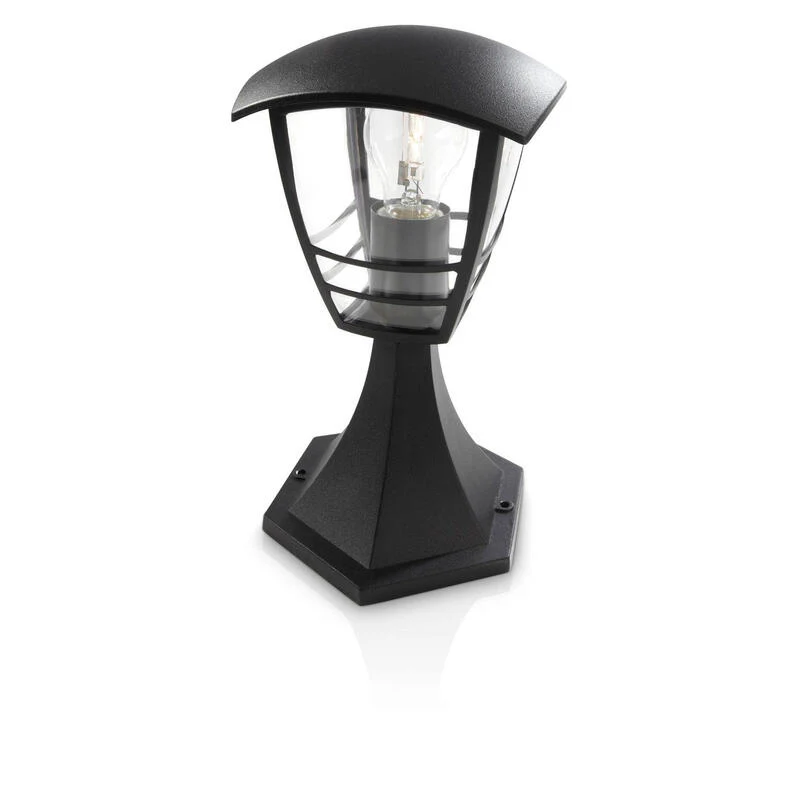 Aplique Exterior Sobremuro1x60w Negro Mod. Creek Philips - Image 4