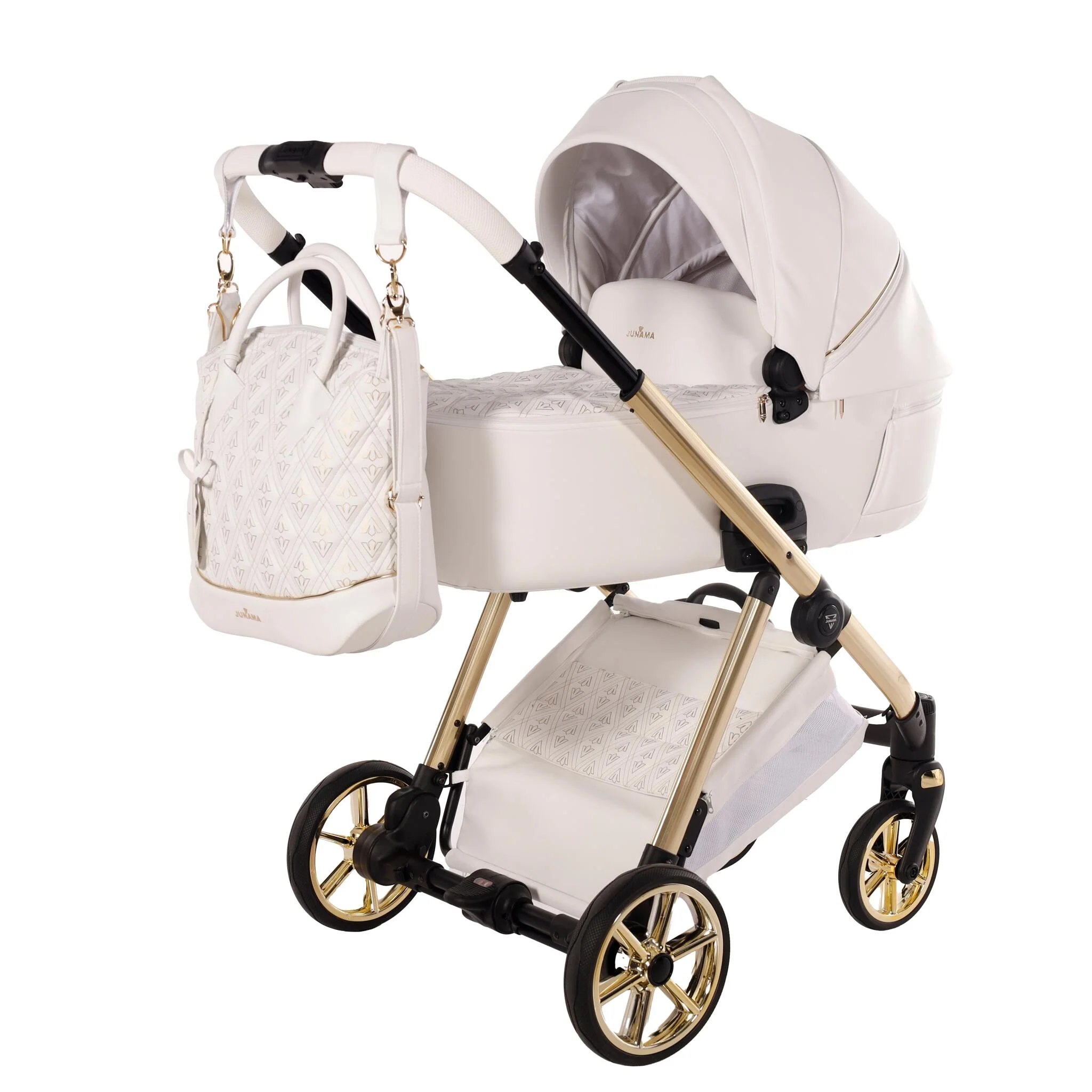 Art Deco Cochecito De Bebé Duo Blanco