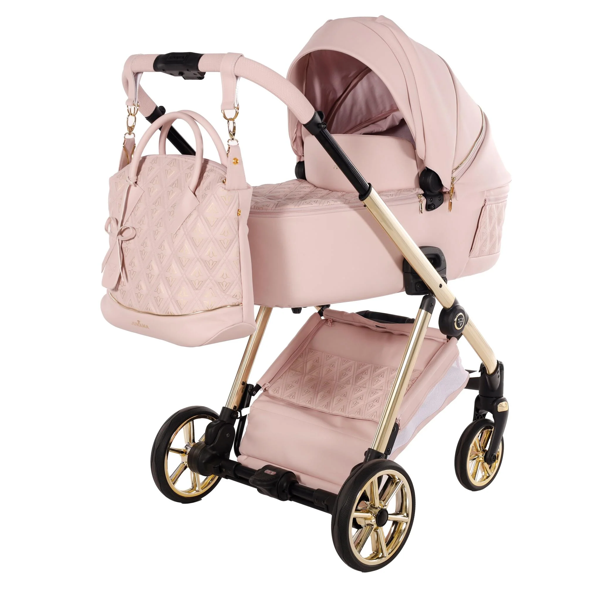 Art Deco Cochecito De Bebé Duo Rosa