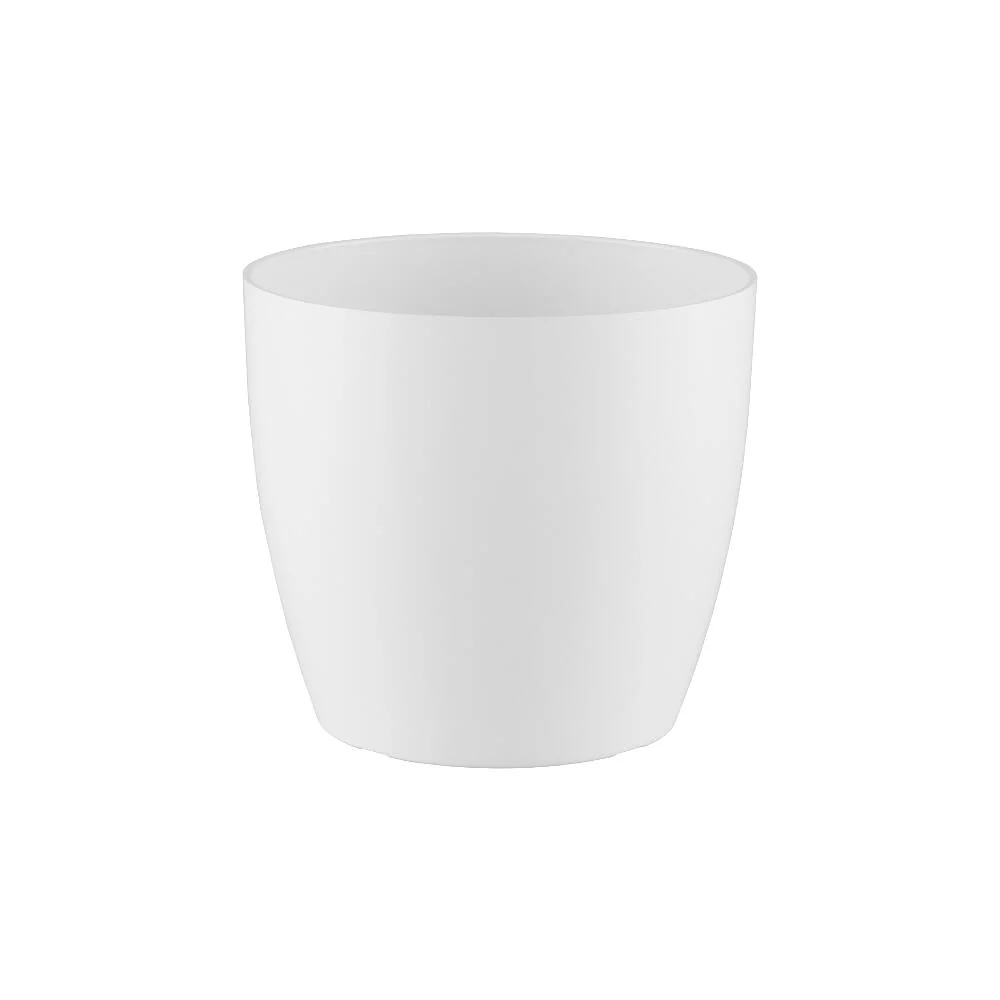 Artevasi Macetero San Remo De Plastico Blanco 36cm