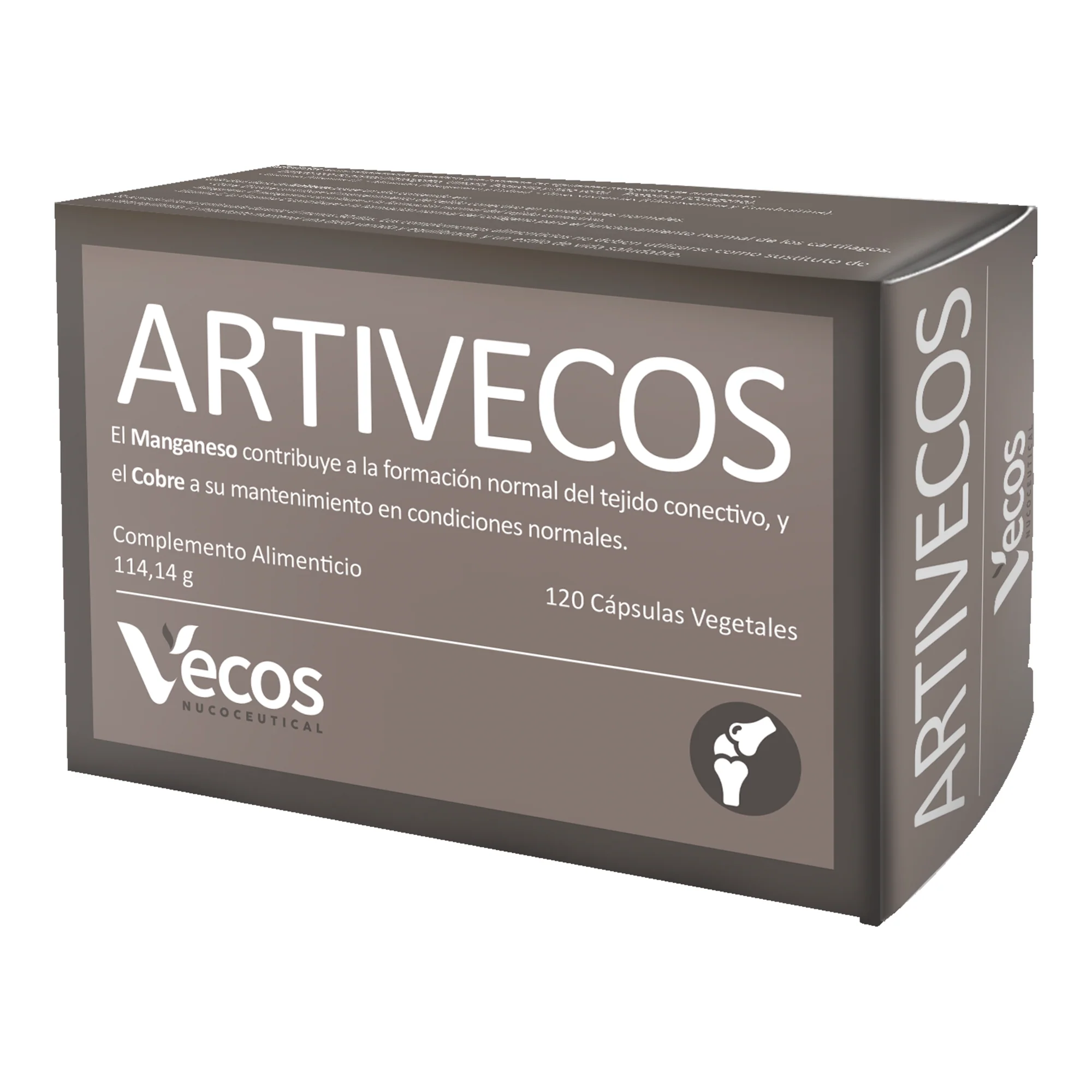 Artivecos Vecos 120 Cápsulas | Cuidado Articular Y Movilidad | Con Glucosamina, Condroitina Y Msm