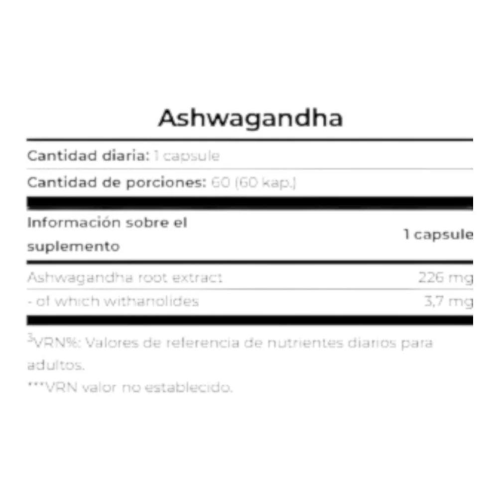 Ashwagandha Scitec Nutrition 60 Caps - Image 2
