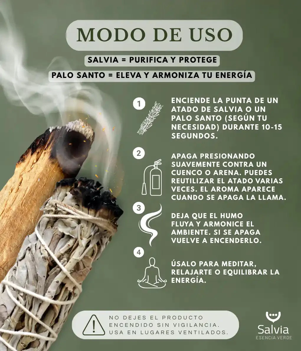 Atado De Salvia Blanca Ecológica | Frisafran 3uds - Image 4