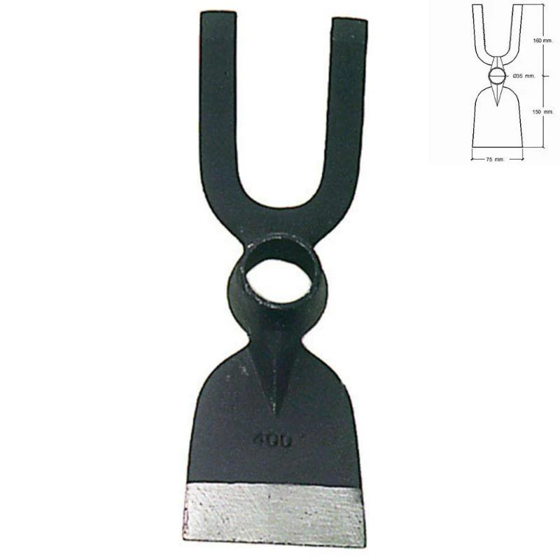 Azada Forjada Sin Mango 201/ 500 Gramos