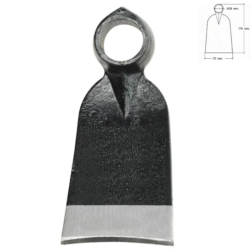 Azada Forjada Sin Mango 343/ 400 Gramos