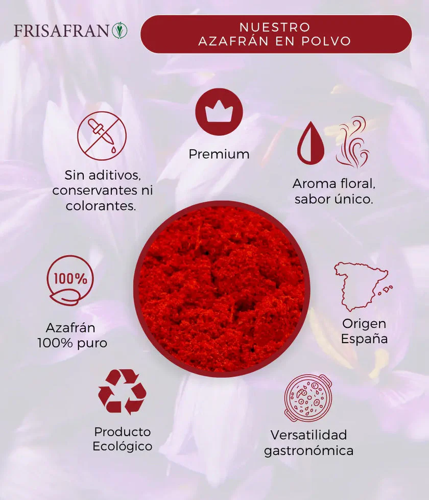 Azafrán En Polvo - Calidad Y Sabor | Frisafran 10 G - Image 3