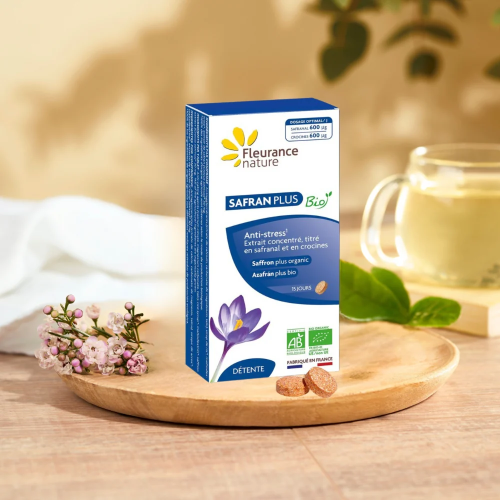 Azafrán Plus Fleurance Nature 15 Comprimidos - Image 2