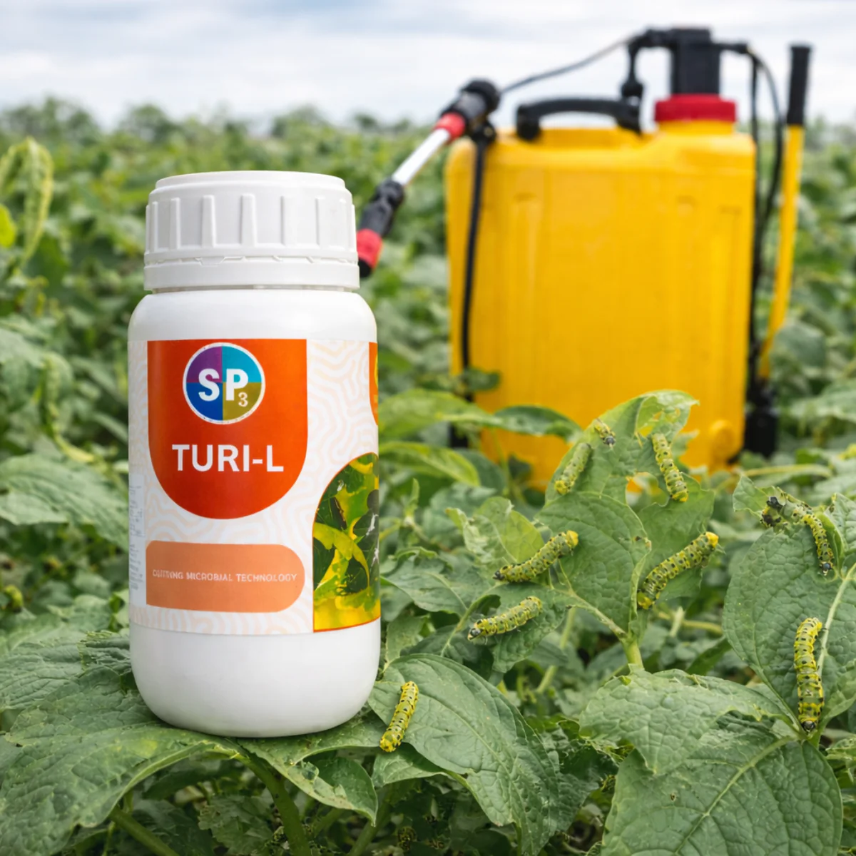 Bacillus Thuringiensis Turi L (250ml) - Insecticida Biológico Contra Orugas - Image 2
