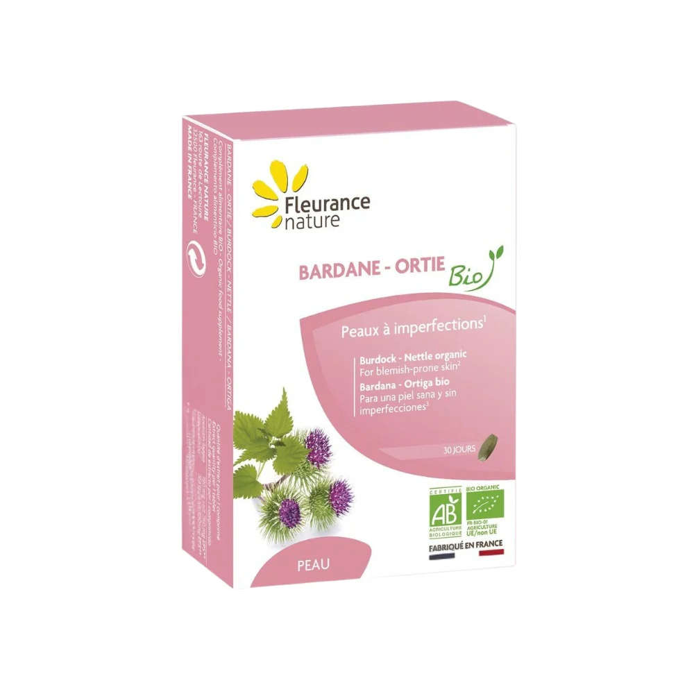 Bardana – Ortiga Eco Fleurance Nature 30 Comprimidos
