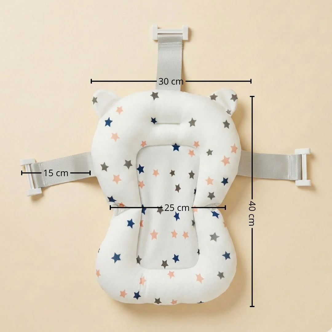 Bathby Cojín De Baño Antideslizante Con Estampado De Estrellas Para Bebés, Cómodo Y Seguro - Image 6