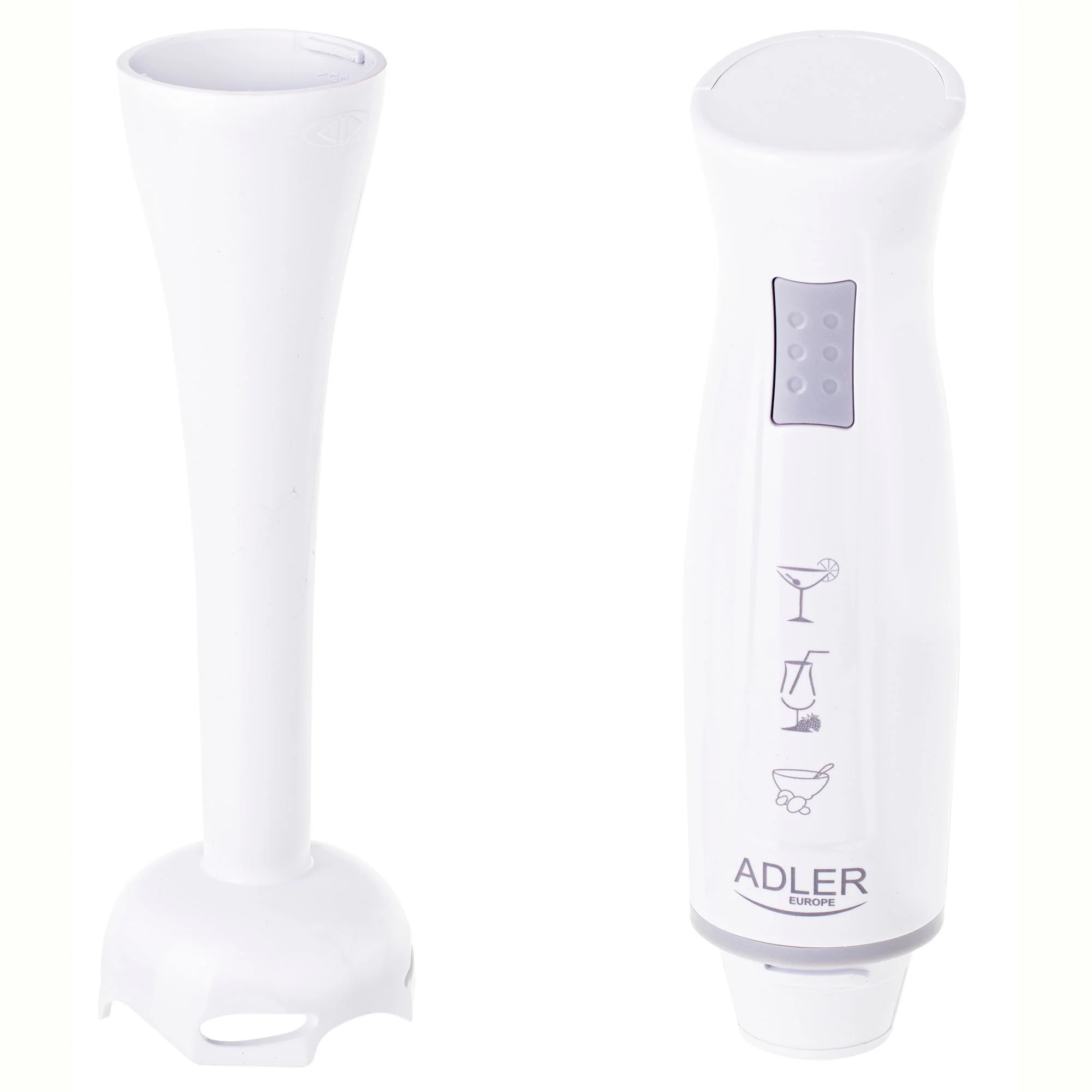 Batidora De Mano Brazo Desmontable, Cuchillas De Corte En Acero Inoxidable Adler Ad4622 300w - Image 5