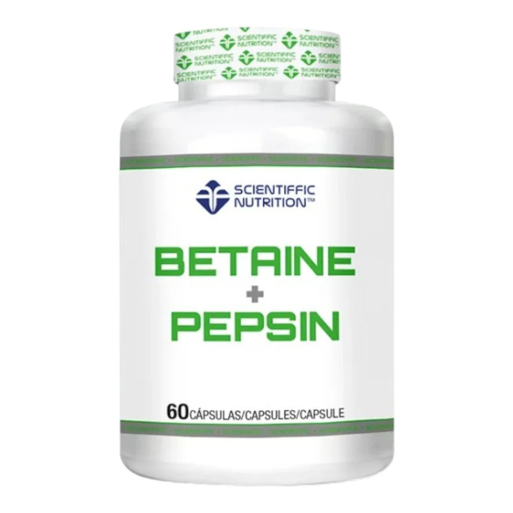 Betaine + Pepsin 60 Caps