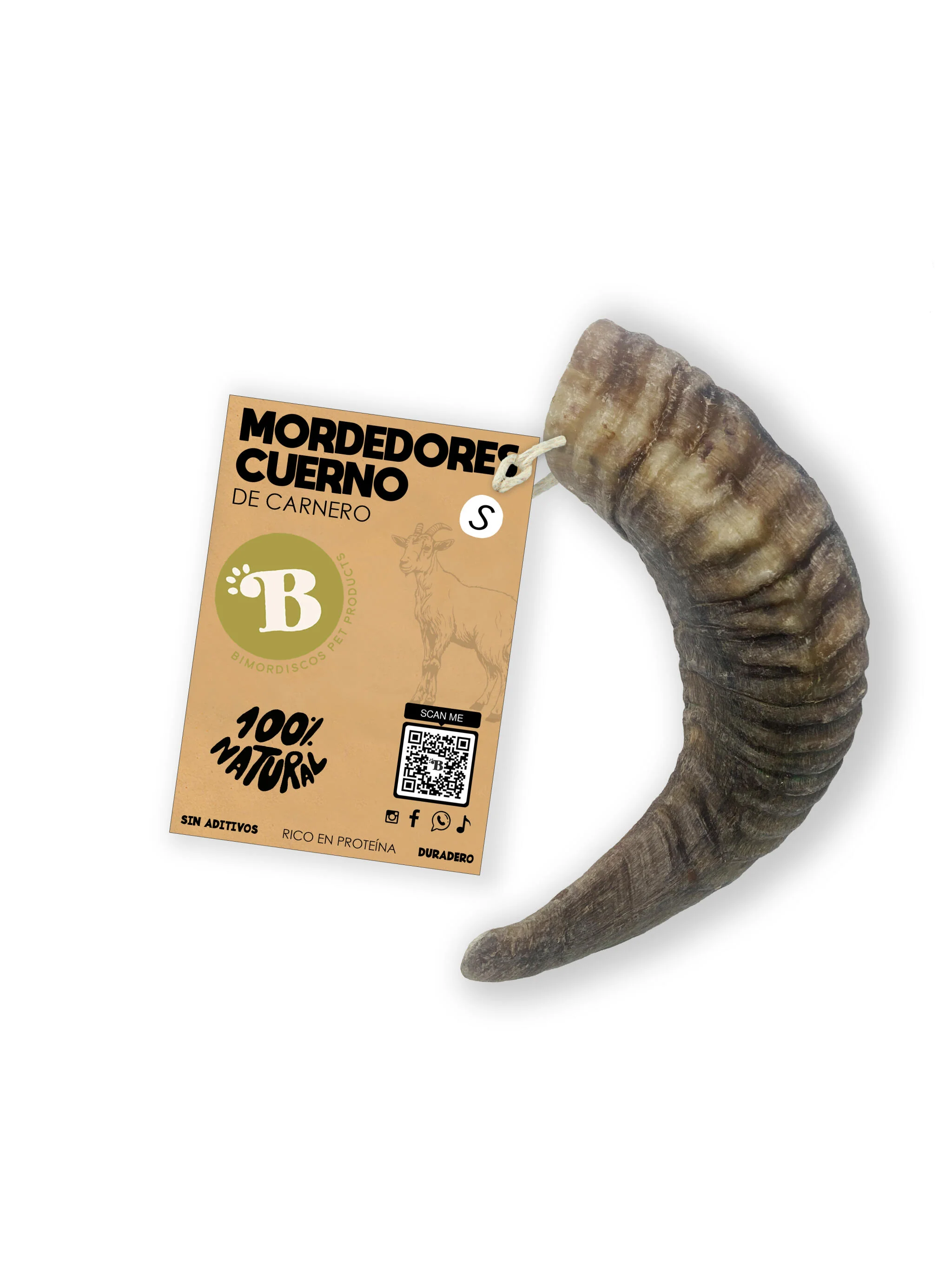 Bimordiscos Cuerno De Carnero Para Perros Pack. 2 X L - Image 3