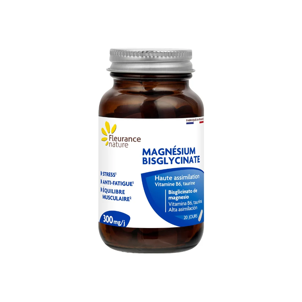 Bisglicinato De Magnesio Fleurance Nature 60 Cápsulas