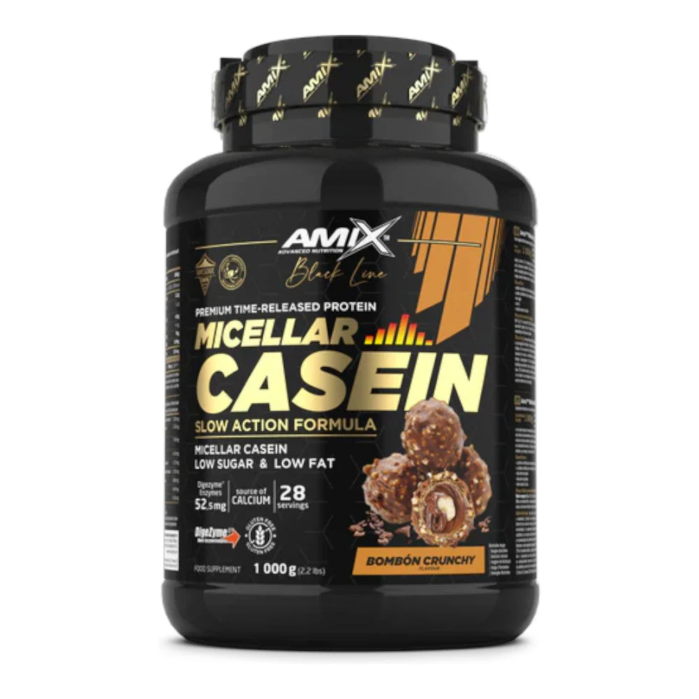 Black Micellar Casein 1 Kg Bombón Crunchy