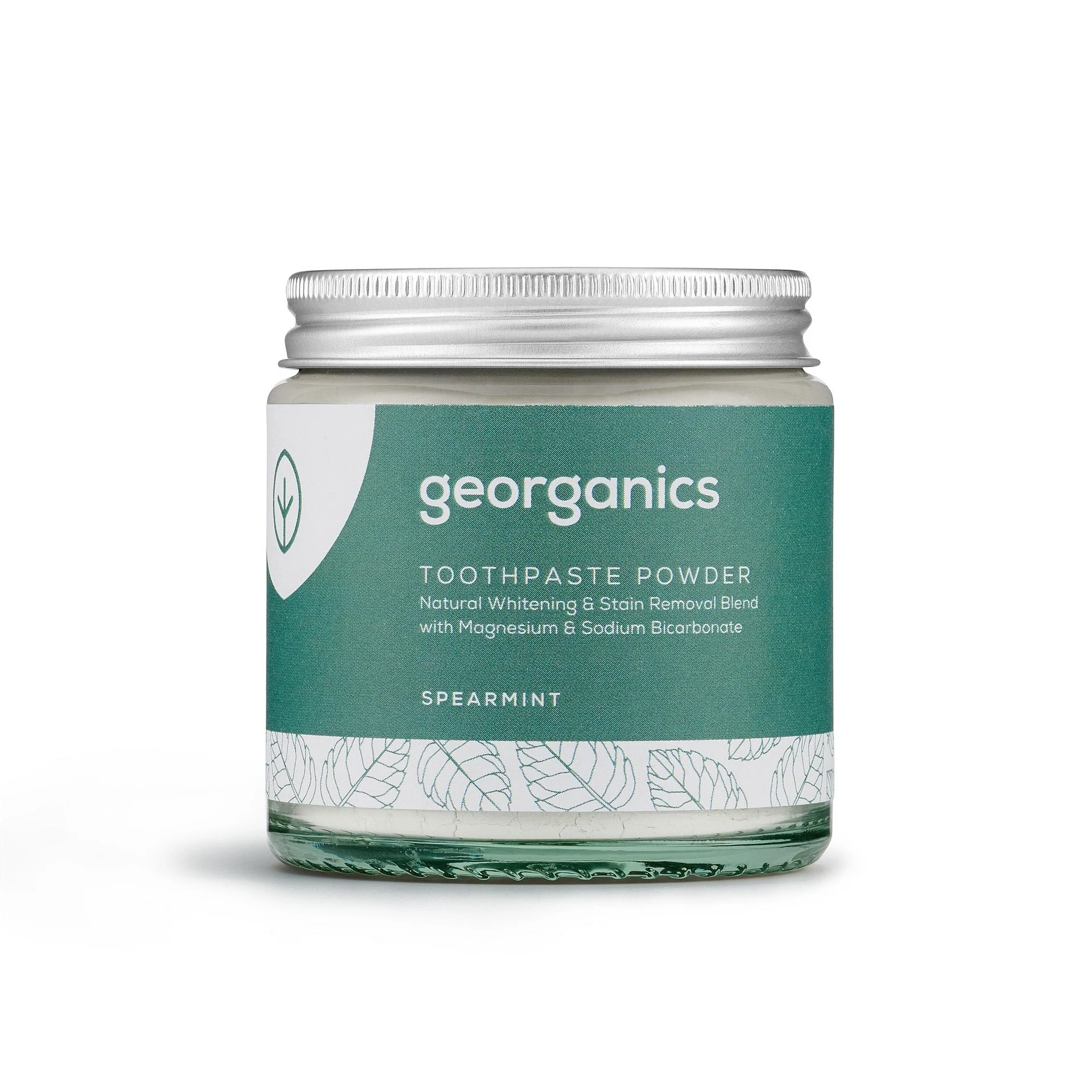 Blanqueador Dental en polvo Bicarbonato y Menta Georganics 60 ml