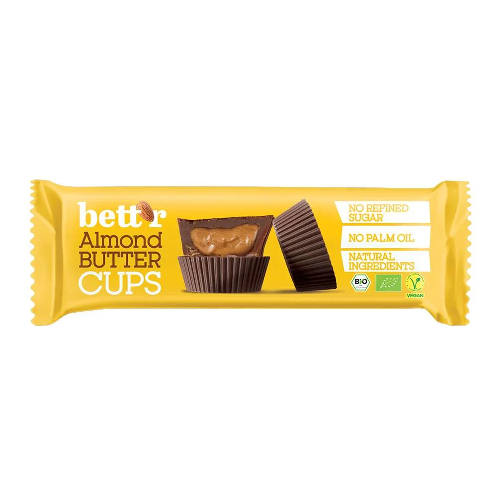 Bombones Rellenos De Crema De Almendra Bett'r 39g Bio