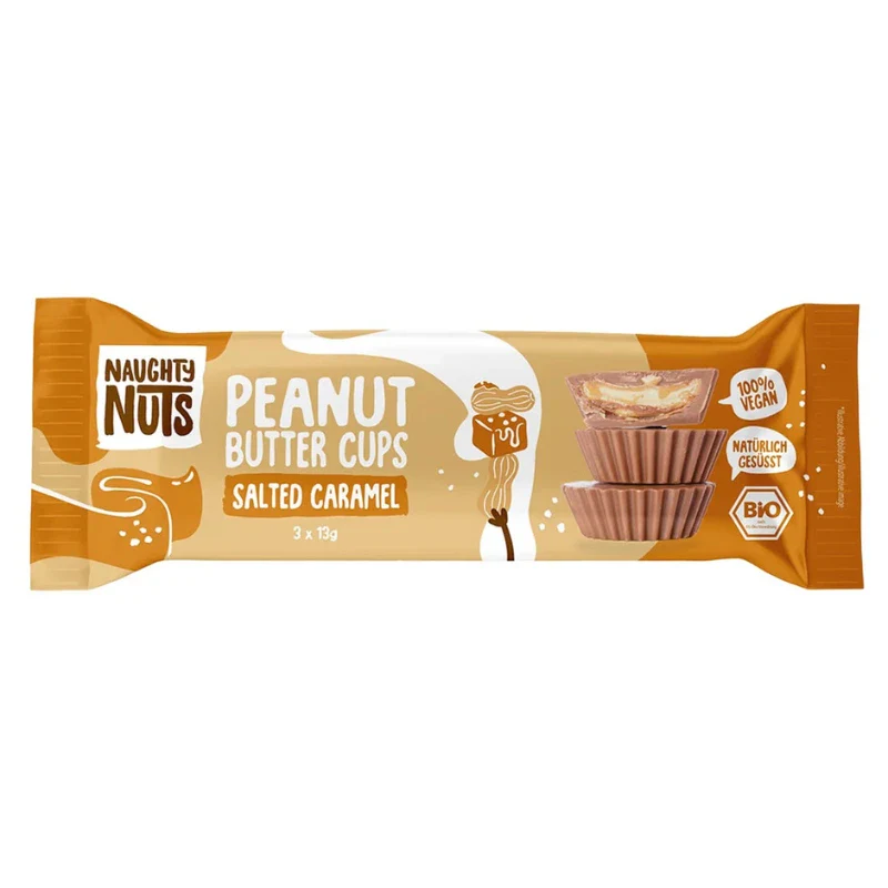 Bombones Rellenos De Crema De Cacahuete Con Caramelo Salado Bett'r 39g Bio