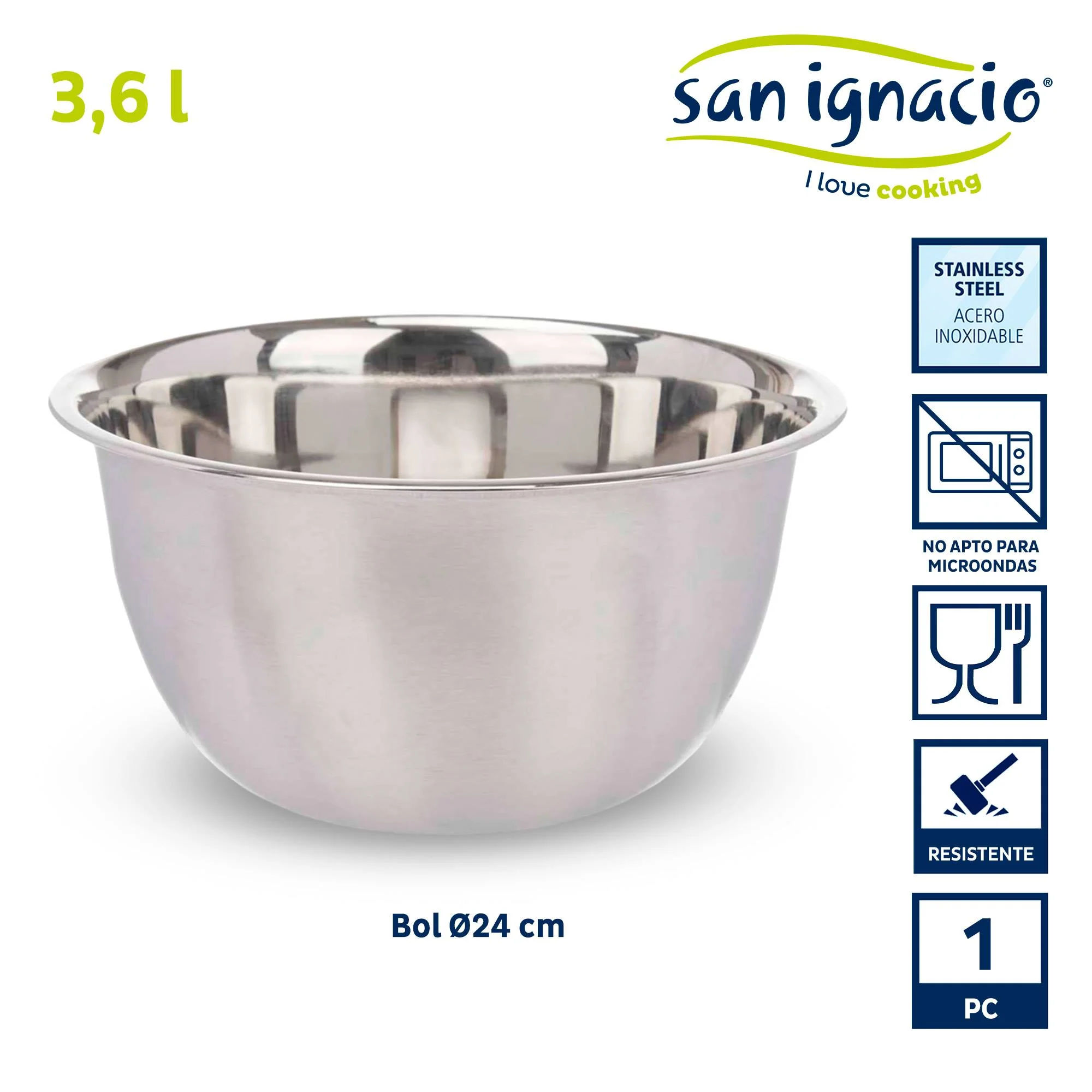 Bowl Acero 24cm Colección Kinvara - Image 2