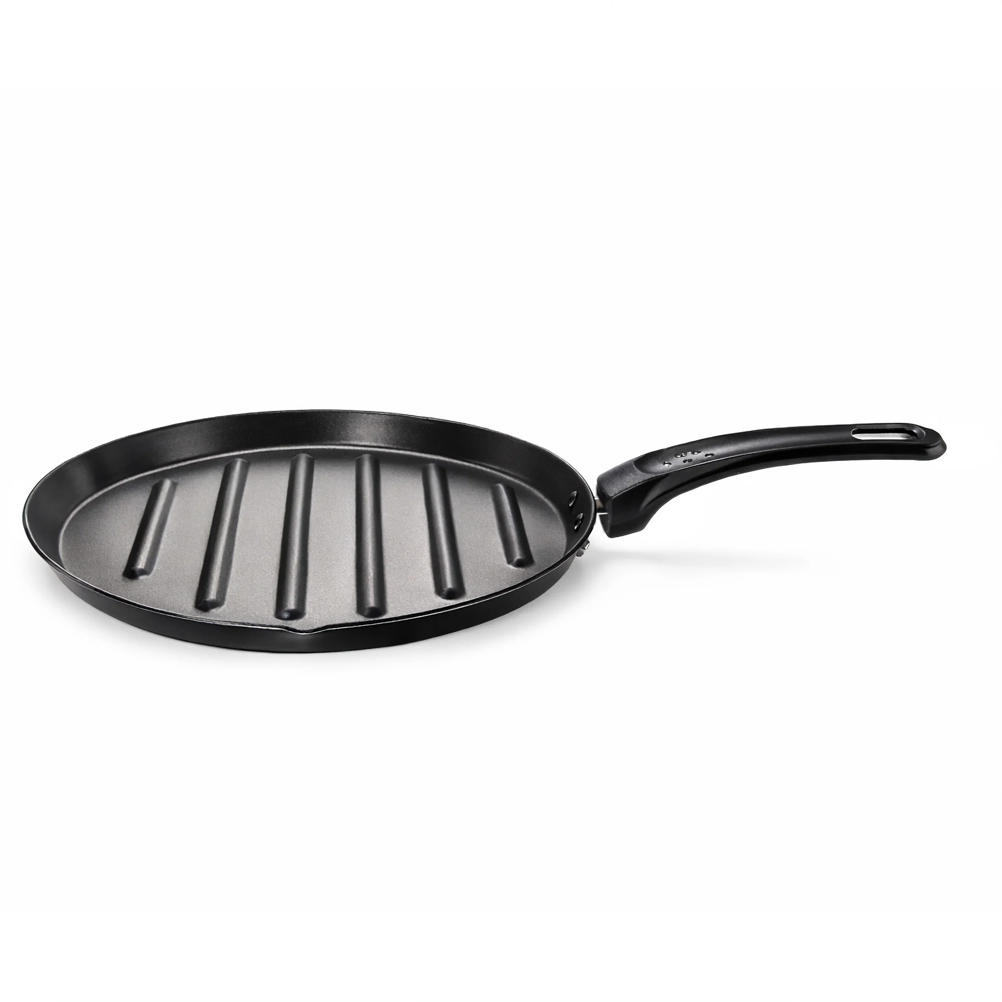 Briebe Grill Asador Sartén Inducción Acero Forjado 28cm Antiadherente Sin Pfoa, Fabricada En España, Mare, Azul - Image 5
