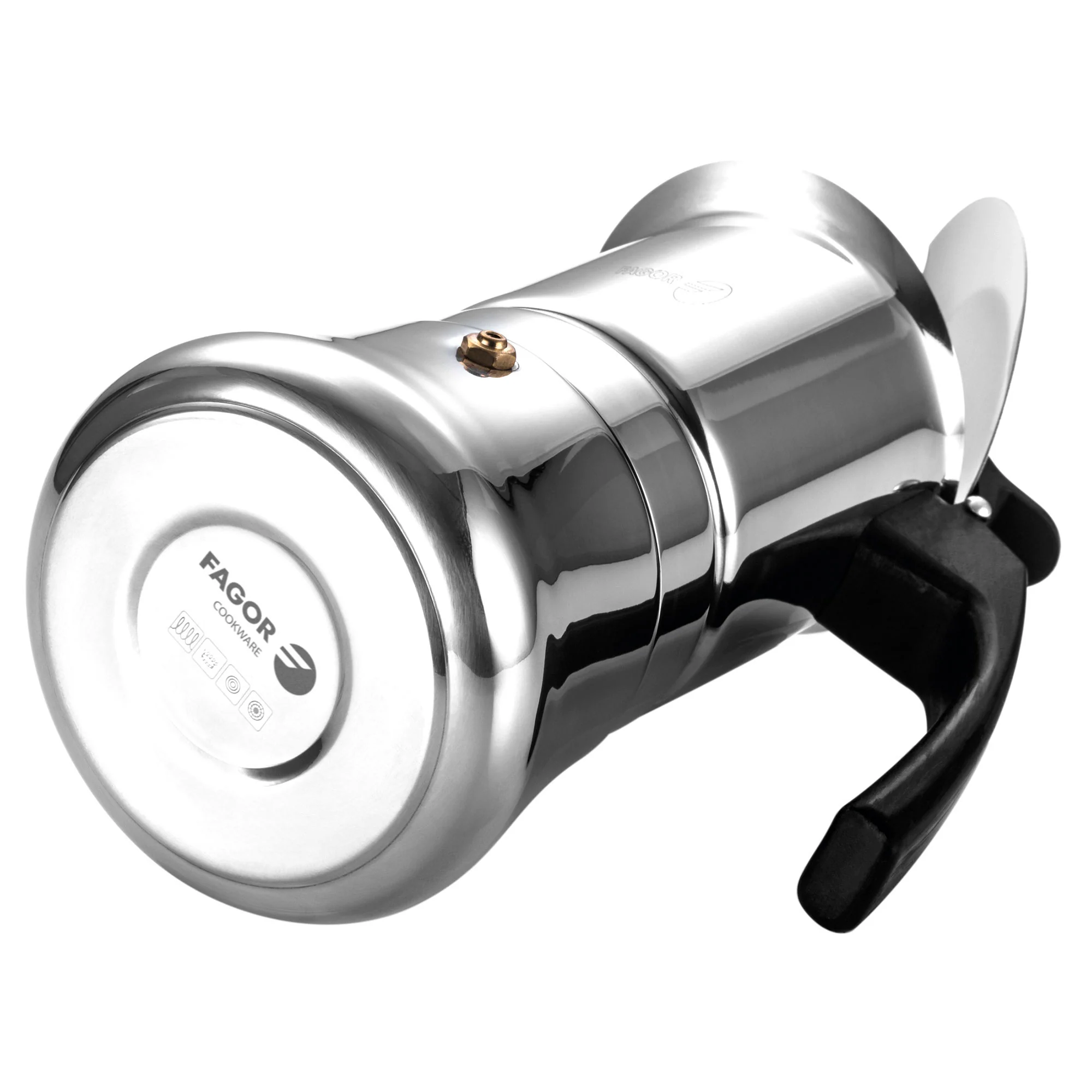 Cafetera Inox Etnica 6 Tazas Acero Inoxidable 18/10 Fagor - Image 5