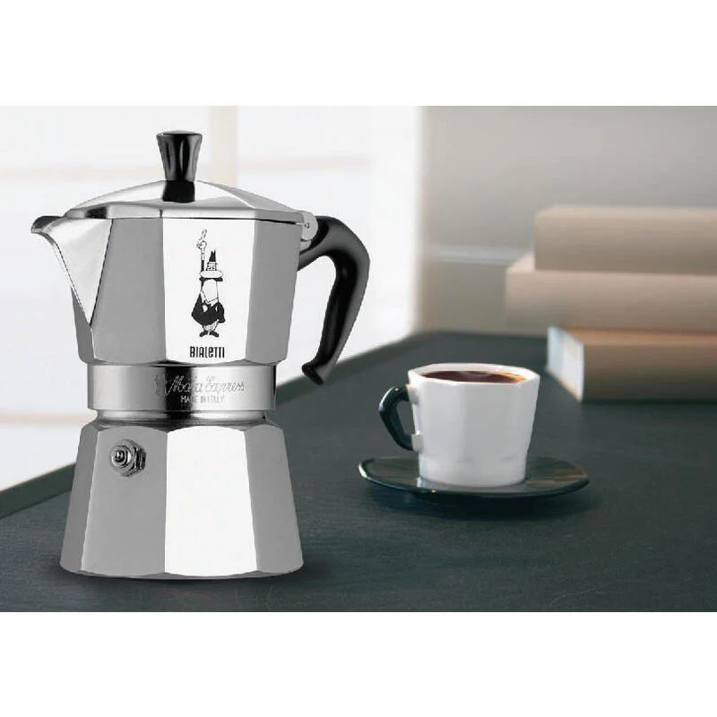 Cafetera Italiana Bialetti Moka Express 0,23 L Aluminio - Image 3