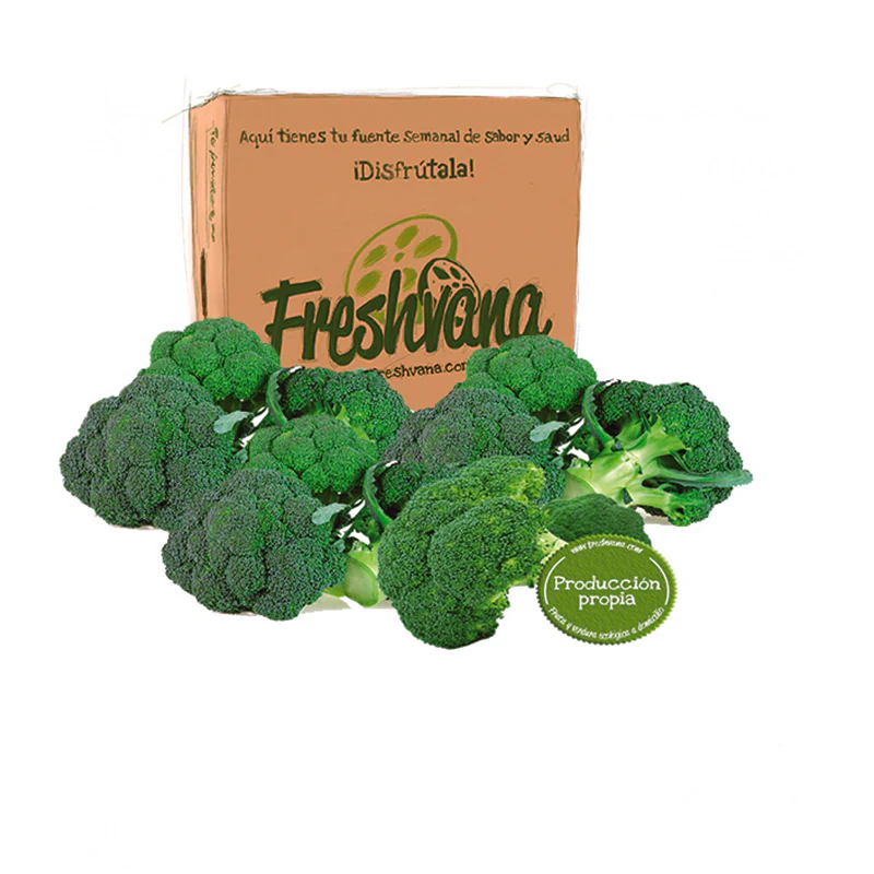 Caja De Brocoli Ecológico Freshvana 3 Kg