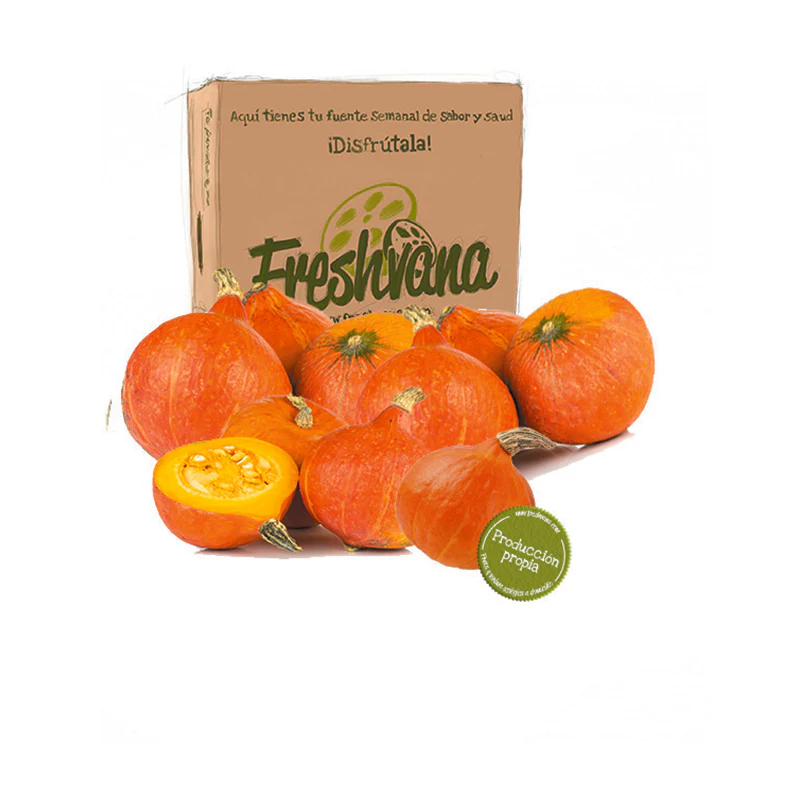 Caja De Calabaza Hokaido Ecológica Freshvana 10 Kg (8/10 Uds)