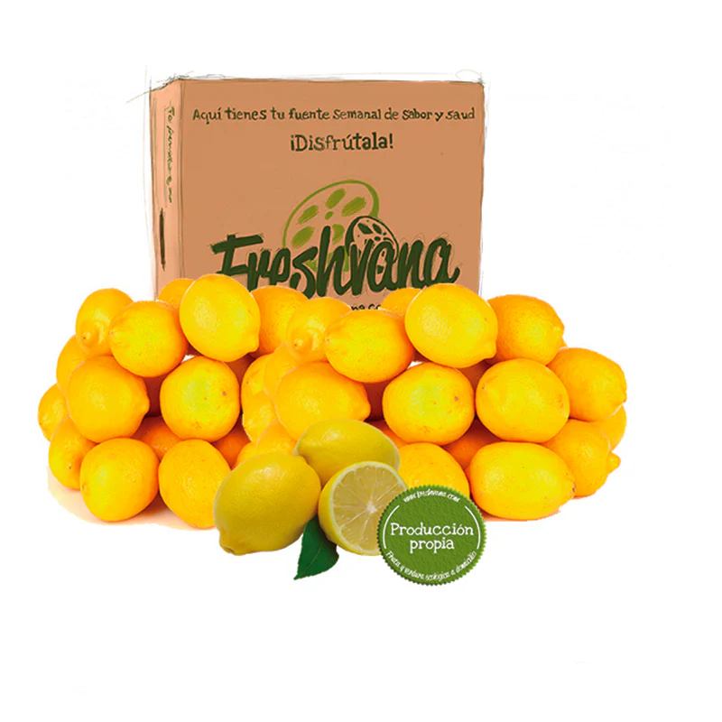 Caja De Limón Ecológico Freshvana 6 Kg