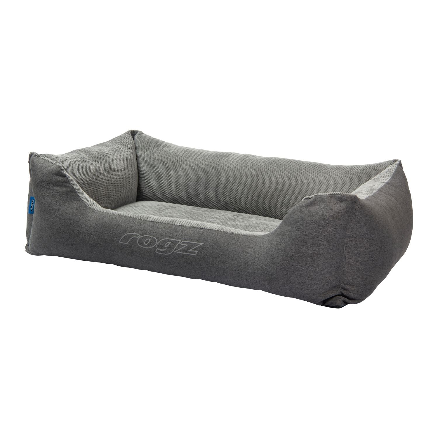 Cama Para Perro Rogz Durban 101x64x33cm Denim Gris Talla Xl (39-64kg)