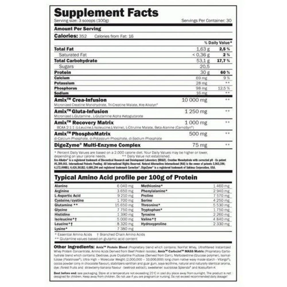 Carbojet Mass 1.8 Kg Vainilla - Image 2